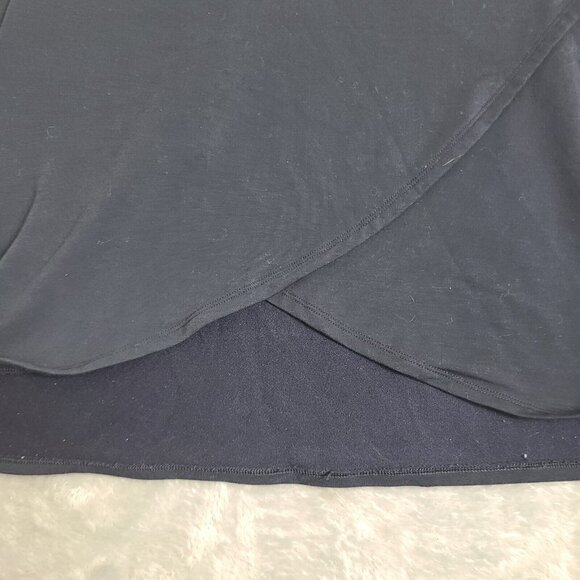 Women’s Under Armour Rival Terry Crew Long Sleeve Large Shirt Black sweatshirt - Picture 4 of 6